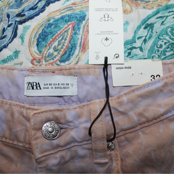 Zara high waisted shorts size 00 - Picture 2 of 4